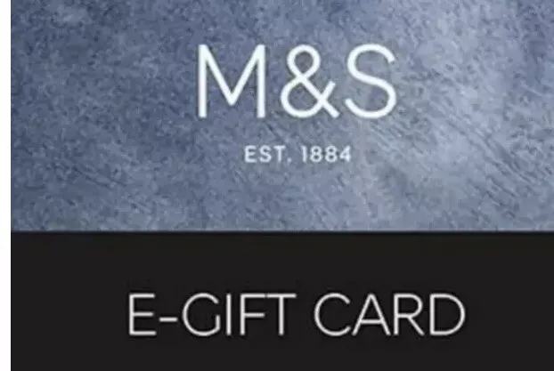 M&S Gift Card E voucher £100 M&S Gift Card E voucher £100