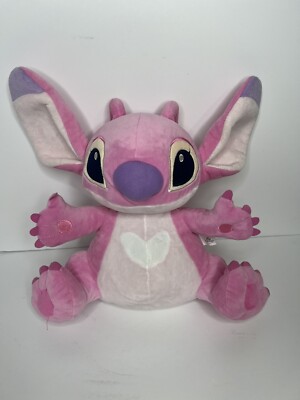 disney store stitch cuddleez large soft toy
