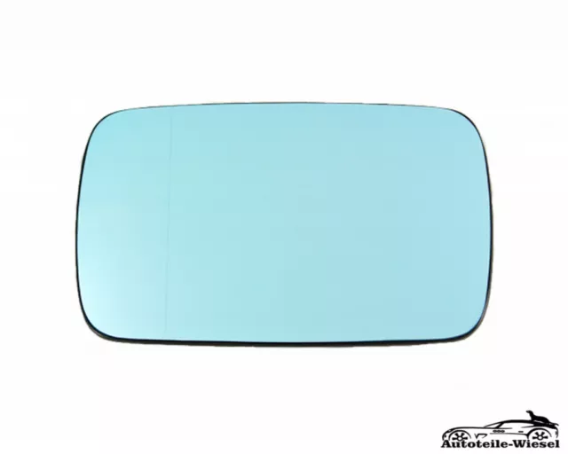 Spiegelglas Asph. Blau Links o. Rechts für BMW 3er E46