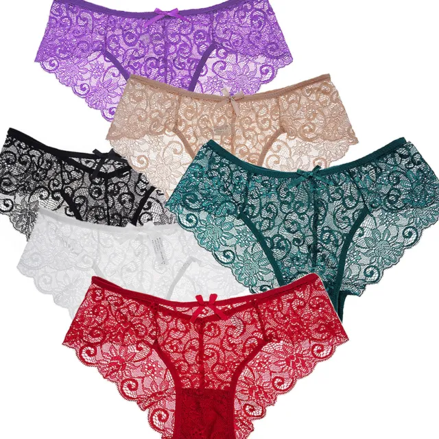 Women Sexy Lace Panties Knickers Lingerie Seamless Underwear G-string Briefs US