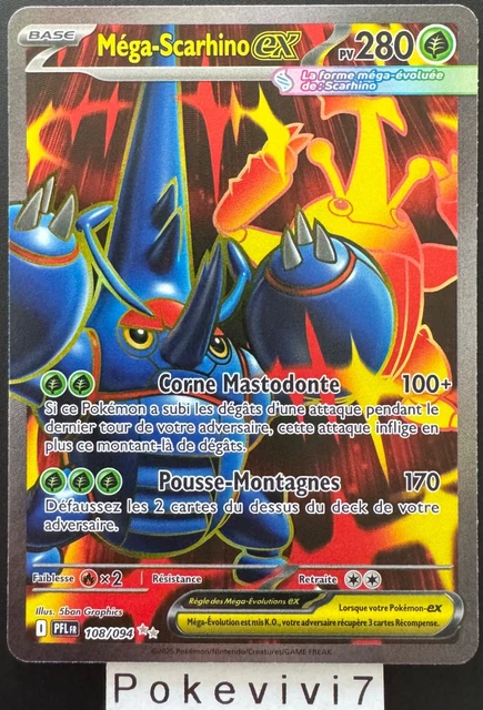 Coffret 10 Cartes Pokémon – Méga-Absol Ex Full Art, Série Myboost X