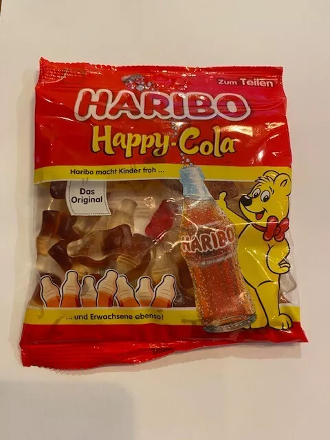 Haribo Happy Cola Fehlproduktion mit rotem Goldbären - Unikat - Rarität