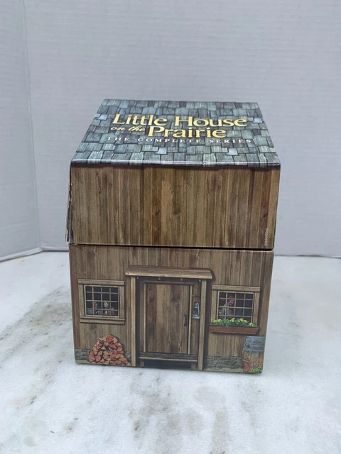Maison De Poupée Vintage Blue Box En Carton - Complète Avec Défauts, Occasion