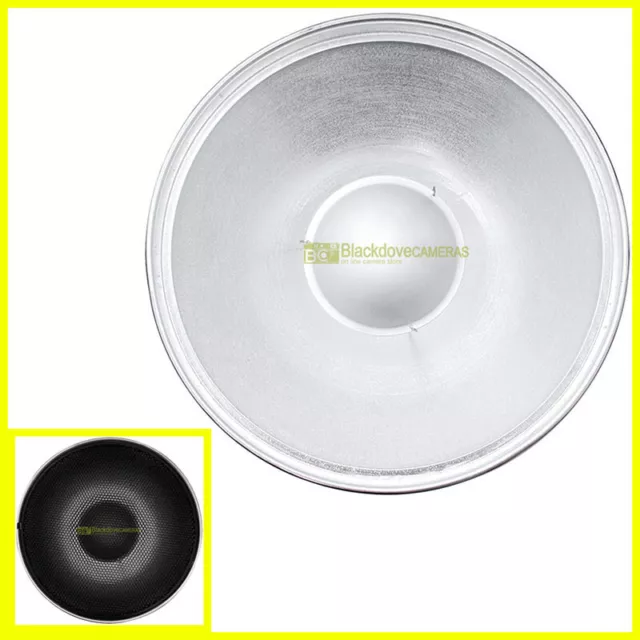 Beauty Disk 15 11/16in With Grid Honeycomb Elinchrom for Flash From Studio /