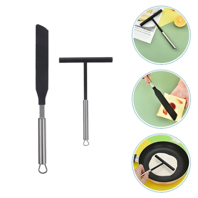 Set 3 Spatole Per Dolci - Raschietti Per Pasta Frolla, Fondant E Decorazione Torte