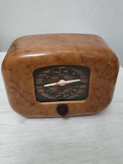 Radio D'epoca Savogliano Italia - Miniature  Funzionante Riproduzione