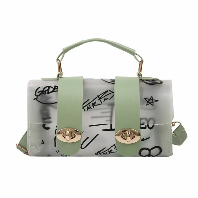 Transparent shoulder bag female small design handbag purse Women  crossbody bag