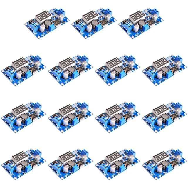 LM2596 DC-DC STEP-DOWN Voltage Adjustable Module 3A with LED Voltmeter