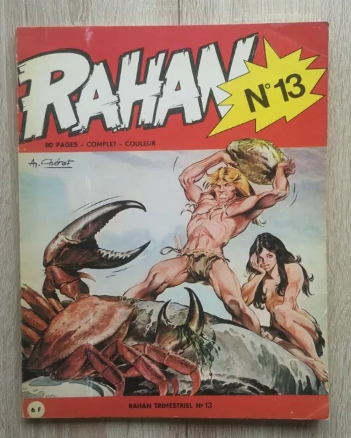 Rahan (1Ere Serie) ** Tome 13 L Ile Du Clan Perdu  ** 1975 Lecureux/Cheret