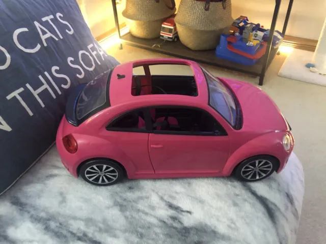 Pink Barbie Car Volkswagen Beetle