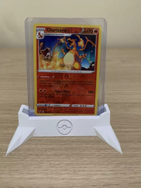 Pokemon Card Charizard 025/185 Vivid Voltage Reverse Holo Rare Near Mint