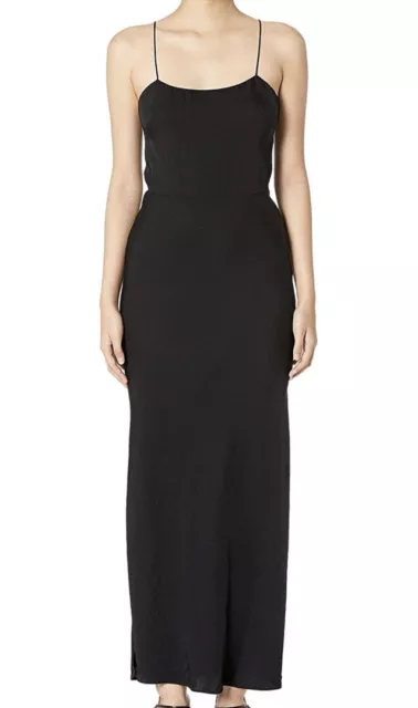 NWT GREY Jason Wu Womens Black Triacetate Twill Cocktail Dress Size 8