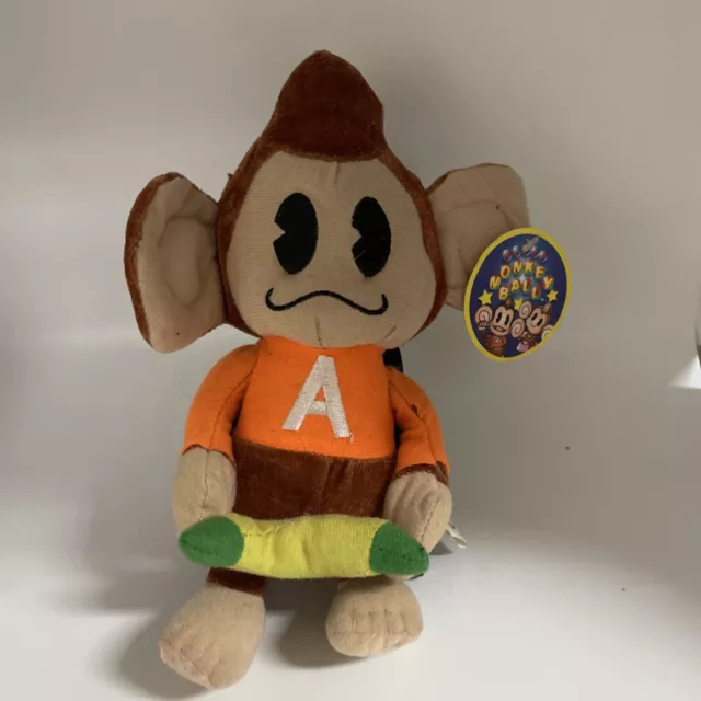 SUPER MONKEY BALL 2 AiAi Plush 2002 Nintendo Gamecube E3 Rare