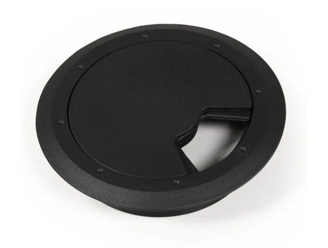 Cable Passage Cable Socket Cable Bushing Cable Channel Round Black