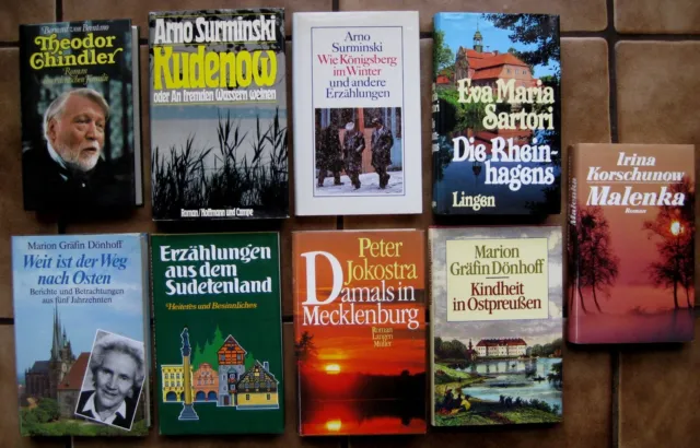 Konvolut Romane Ostpreußen Sudetenland