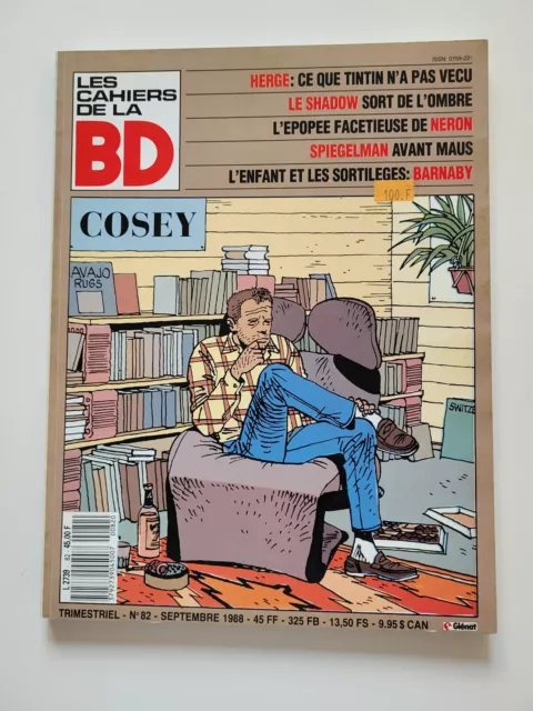 Magazine (comme neuf) - Les cahiers de la bande dessinée 82 (Cosey)