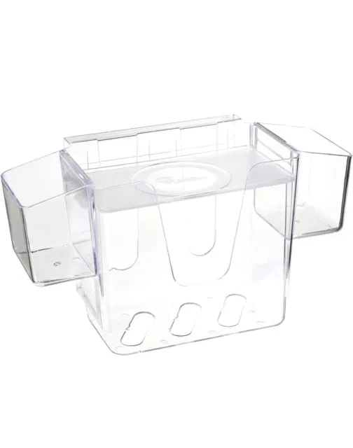 Prince Lionheart HANGING DIAPER DEPOT — Clear Acrylic Diaper/Wipe Warmer Storage 2