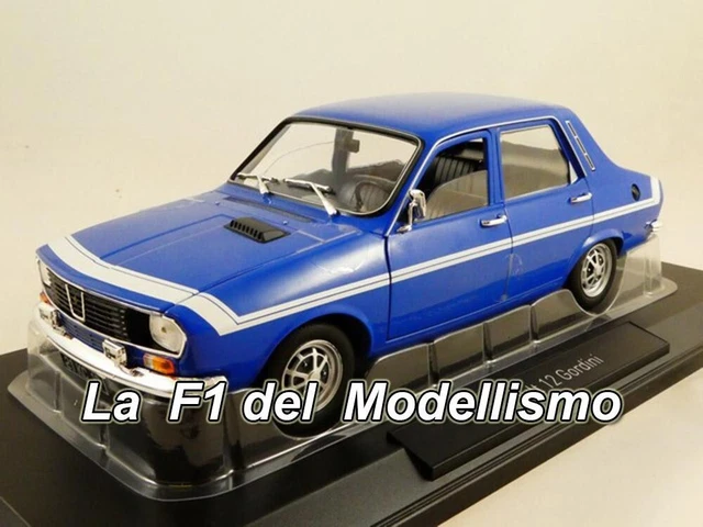 Norev Renault 12 Gordini 1971 - Bleu-de-France Blue 1:18 model car