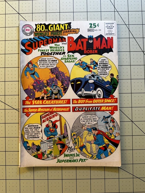 DC COMICS 80 pg GIANT #170 SUPERMAN et Batman EUR 29,17 - PicClick FR
