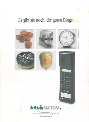 Cataloghi commerciali - Manufactum - Warenkatalog Nr. 19.