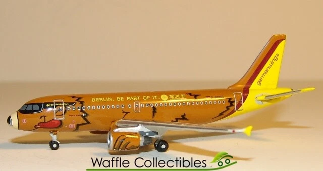 Modèle D'avion Gemini Jets 737-800 échelle 1/400 - Métal, Vert, Avec Train D'atterrissage | Collection Adulte, Décoration