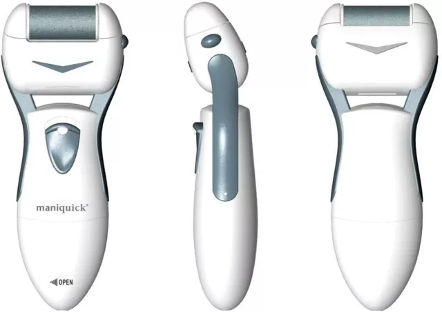Maniquick Mq 747 Hornhaut-Entferner Podologie Étanche Avec Deux Meules