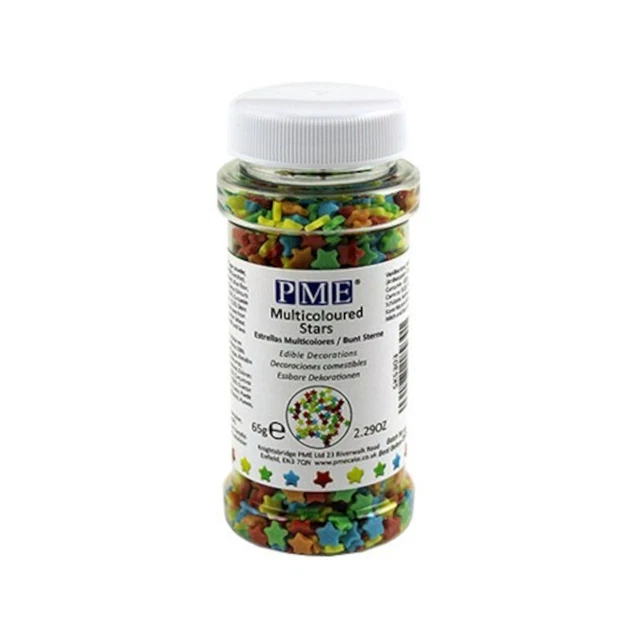PME Spruzza - Stelle Multicolori (65 G / 2,30 Once)