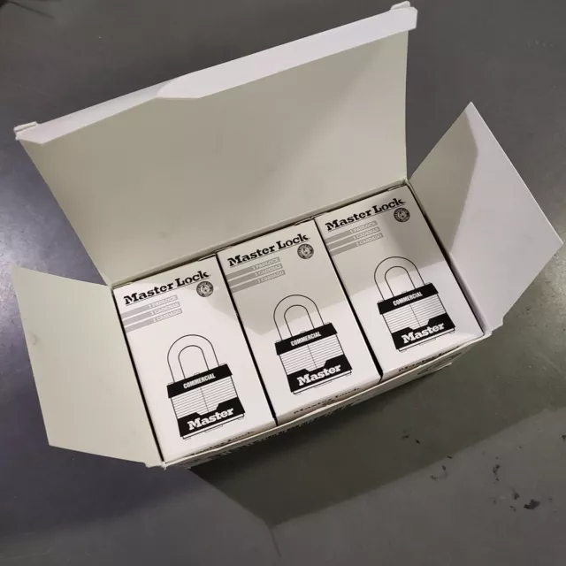 Master Lock 5KA Locks Case Of 6 Keyed Alike 2 Keys Per Lock NEW! in Factory Box