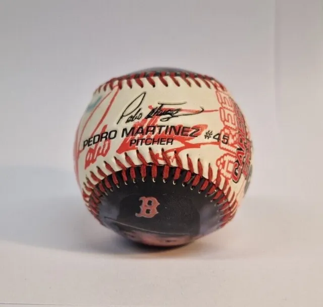 Pedro Martinez Commemorative Baseball Fotoball MLB Boston Redsox Memorabilia
