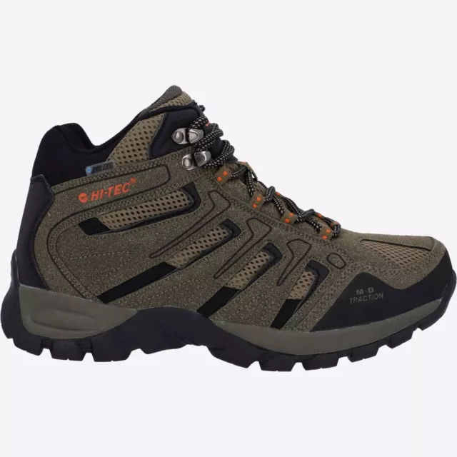 Hi-Tec Torca Medio Impermeable Hombre Senderismo Aventura Botas Trail