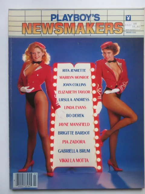 US PLayboy's Newsmakers - Pia Zadora, Ursula Andress, Marilyn Monroe, Bo Derek