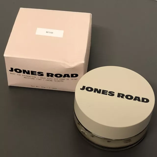 JONES ROAD WHAT THE FOUNDATION BEIGE 35g. BRANDNEU, VERPACKT. UK LAGER.