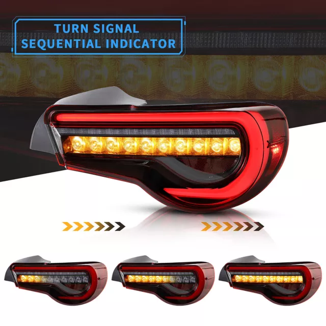 Vandal 2X LED Feux de Queue Dynamique pour Toyota GT86 FT86 SUBARU BRZ 2012-2020 2