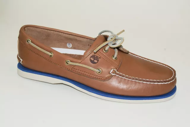 Timberland Classic 2-Eye Boat Shoes Chaussures Bateau Mocassins Hommes A16M8