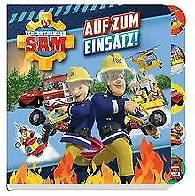 Feuerwehrmann Sam: Auf zum Einsatz!: Pappbilderbuch mit ... | Buch | Zustand gut