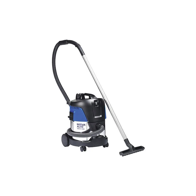 NILFISK 107419096 Shop Vacuum,5.28 gal.,SS,127 cfm