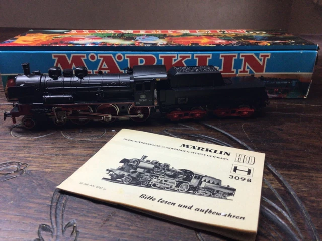 Locomotive Vapeur Märklin 3089 V1, Br 03 DR, époque 2, HO, Analogique, Occasion