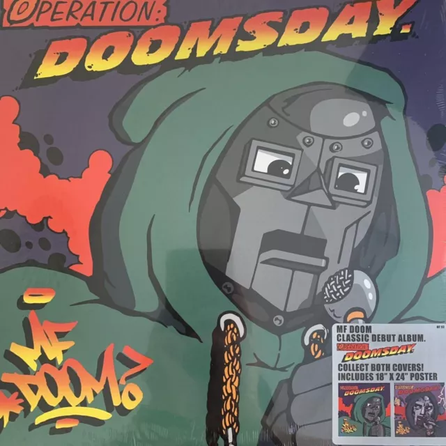 MF DOOM ‘Operation: Doomsday’ 2 X Vinyl Double LP 19 Track Album