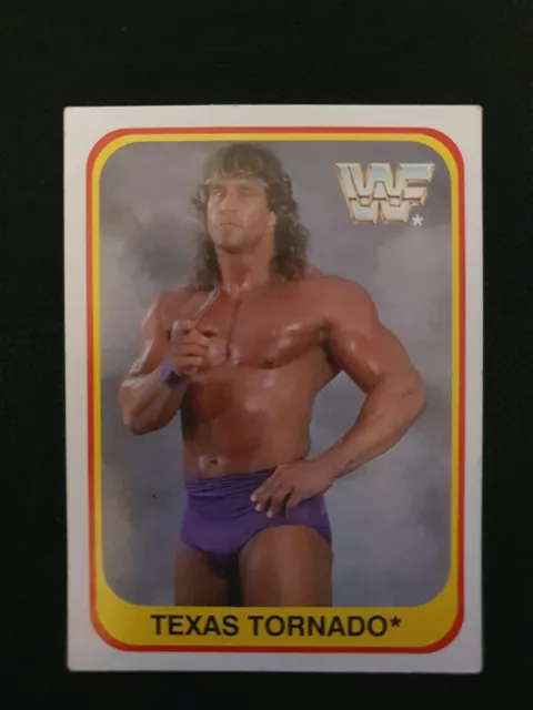 WWF Trading card Sammelkarte Nr. 67 / 1991 Merlin TEXAS TORNADO Wrestling WWE