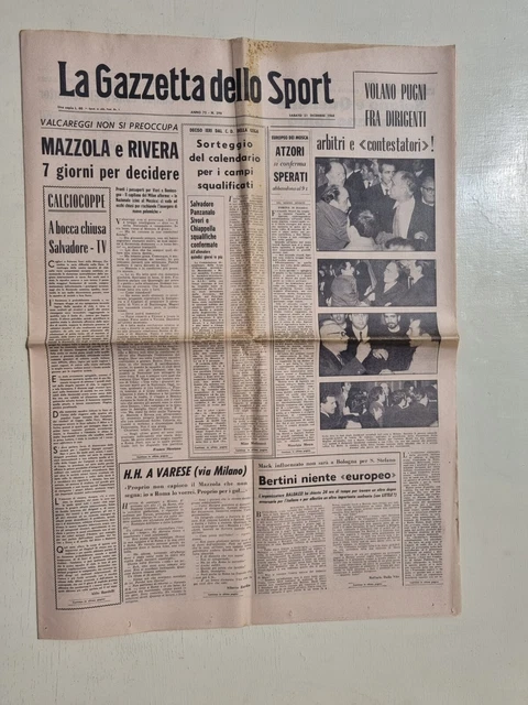 La Gazzetta Dello Sport Illustrée N°37 Septembre 1980 AD