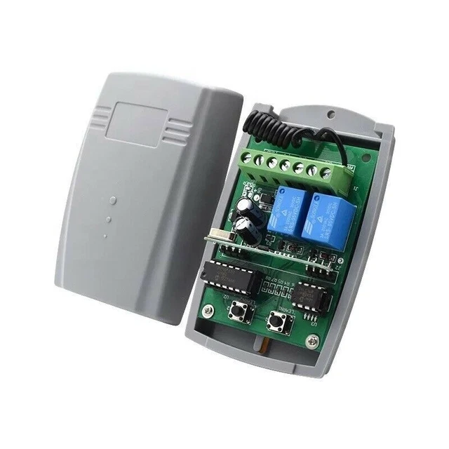 Récepteur radio 2 canaux dans un boîtier 434.42Mhz Sommer N''EXISTE