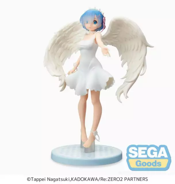 88461 Rezero Rem Demon Angel Spm Figurine