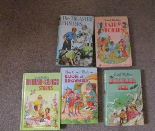 Joblot Bundle of Vintage Enid Blytons Hardback Books