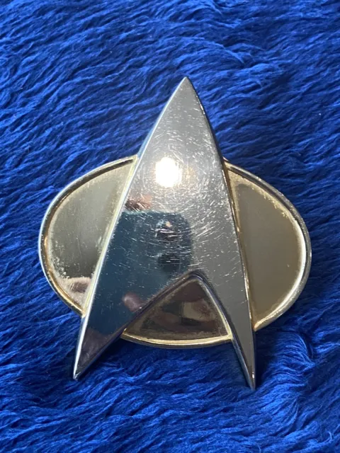 Star Trek Communicator Badge Costume Gold Tone, Taiwan￼