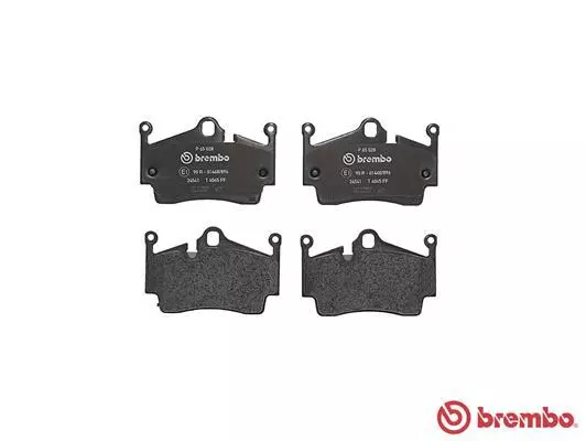 PORSCHE BOXSTER Spyder Brembo Brake Pads Rear 2007-2011