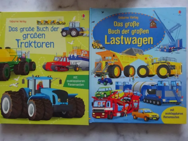 XXXX Das große Buch der großen Traktoren + großen Lastwagen , Hartpappe , Buch