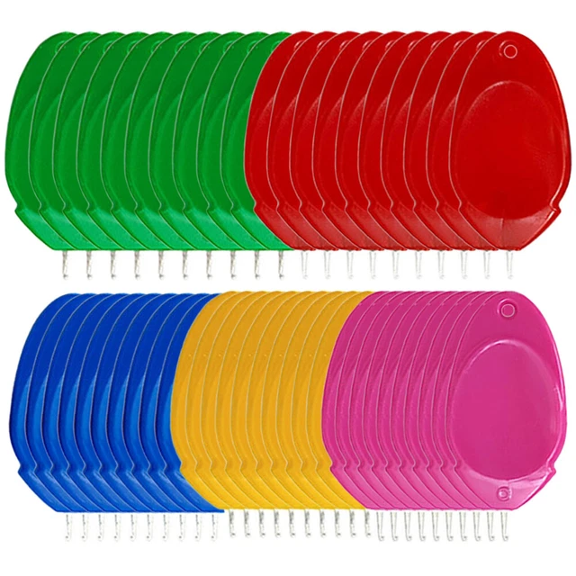 50 piezas Aguja - Threader hágalo usted mismo - Coser Pulgar Threader Puntas Herramientas de inserción