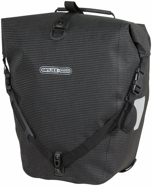 Ortlieb Back-Roller High Visibility: 20 Liter, Single, Black