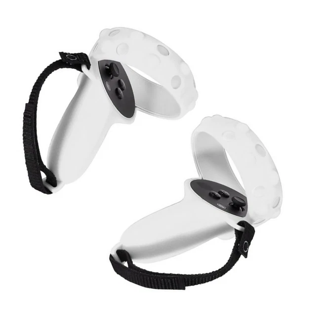 Silicone Handle Grip Cover Protect Sleeve Strap For Oculus Quest 2 VR Headset d