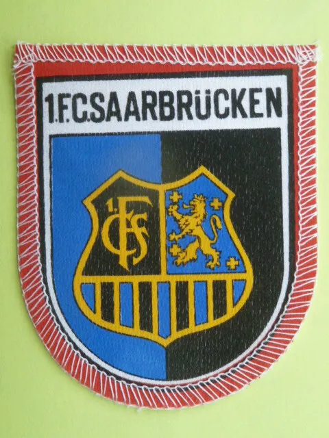 Patch - 1. FC Saarbrücken - Aufnäher 80er ca. 1986 Fußball, Fußballverein